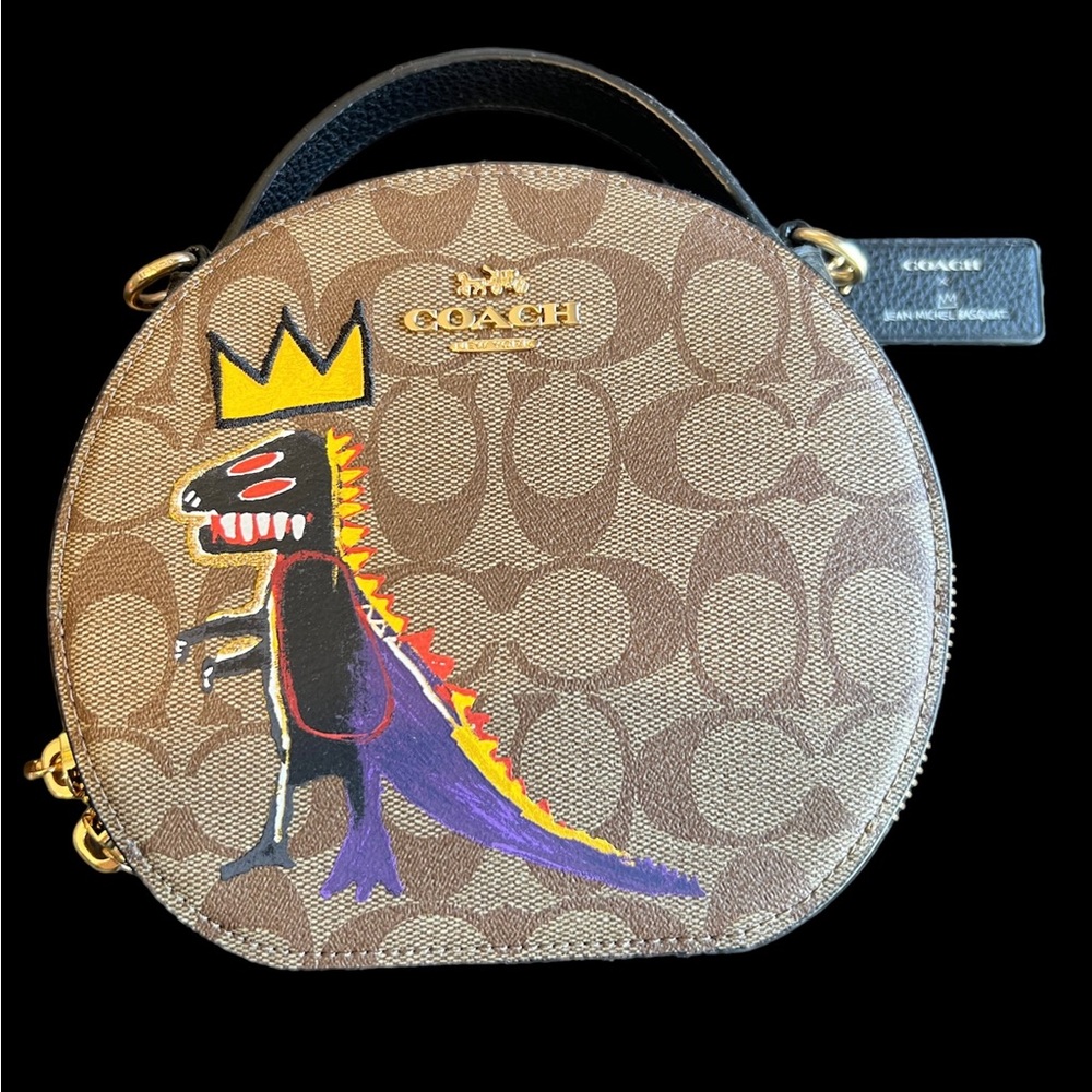 Coach limited edition Basquait canteen style, never used